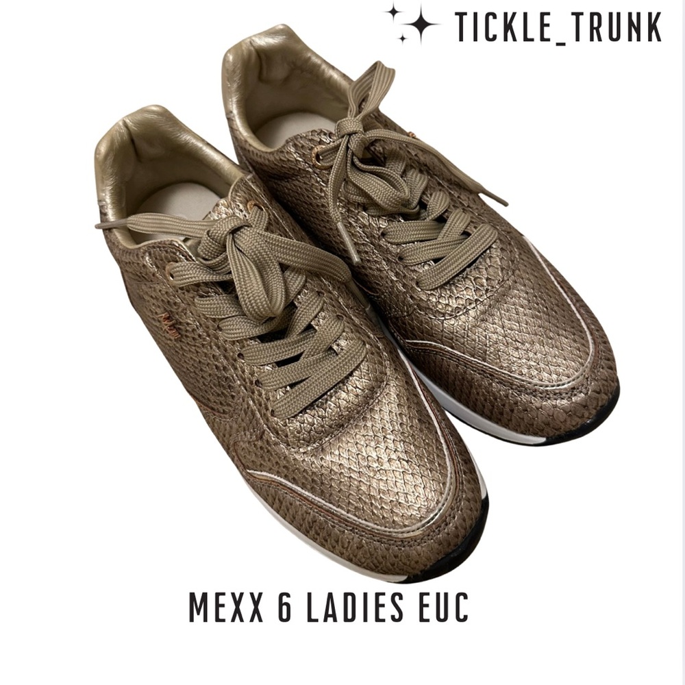 Mexx 6 Metallic Gold Women's Sneakers